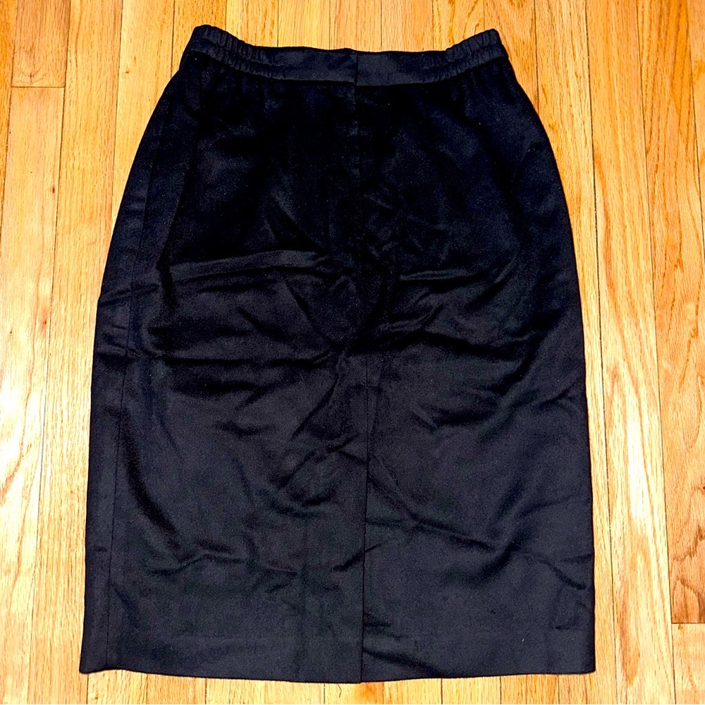 Doncaster 100% Wool Straight Petite Skirt